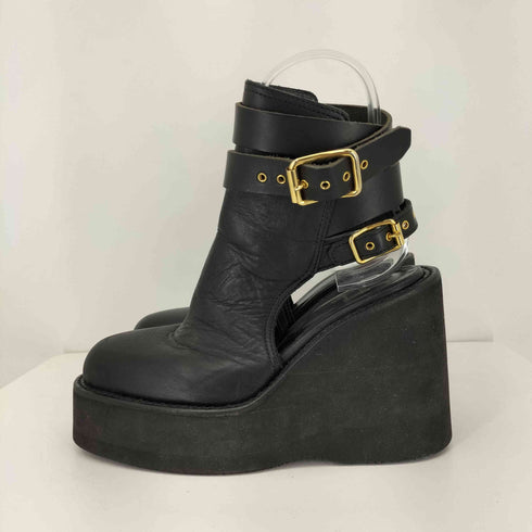 サカイ Sacai vibramソールレザーサボサンダル レディース JPN:37